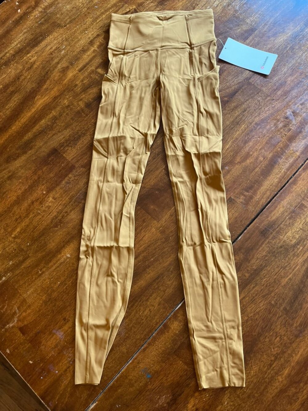 Lululemon Fast and Free HR Tight 28" Sundried Brown Sz 2 NWT $128